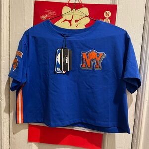 New New York Knicks Crop Top Size M